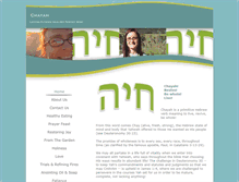 Tablet Screenshot of chayah.info